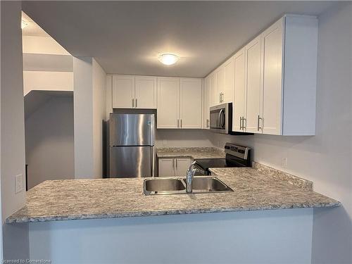 35-19 Picardy Drive, Hamilton, ON - Indoor Photo Showing Kitchen With Stainless Steel Kitchen With Double Sink