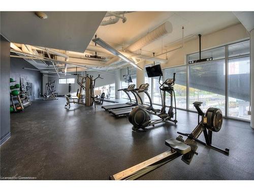 901-160 King Street N, Waterloo, ON - Indoor Photo Showing Gym Room