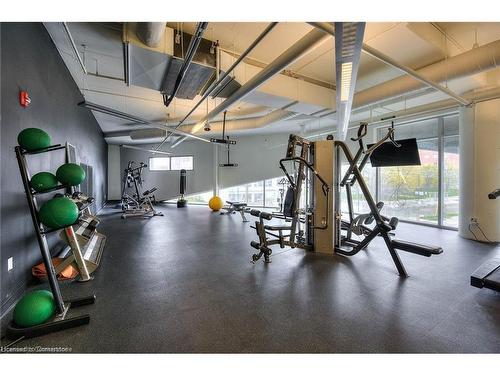 901-160 King Street N, Waterloo, ON - Indoor Photo Showing Gym Room