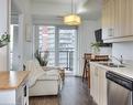 901-160 King Street N, Waterloo, ON  - Indoor Photo Showing Kitchen With Double Sink 