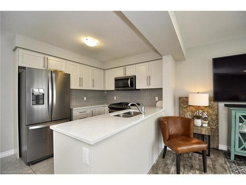 1329 Calais Drive, Woodstock, ON - Indoor Photo Showing Kitchen With Stainless Steel Kitchen With Double Sink