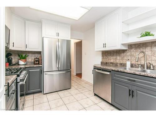 243 Highview Drive, Kitchener, ON - Indoor Photo Showing Kitchen With Double Sink