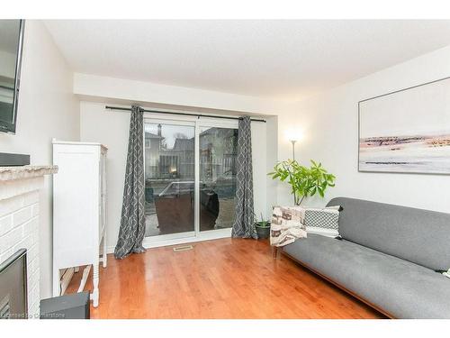 243 Highview Drive, Kitchener, ON - Indoor Photo Showing Living Room With Fireplace