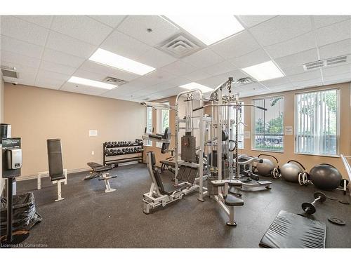 304-4879 Kimbermount Avenue, Mississauga, ON - Indoor Photo Showing Gym Room