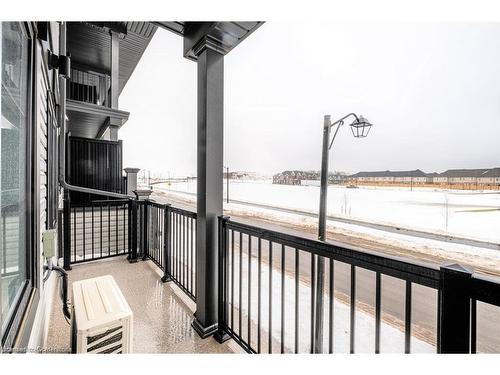 66 Wheat Lane, Kitchener, ON - Outdoor With Balcony With Exterior