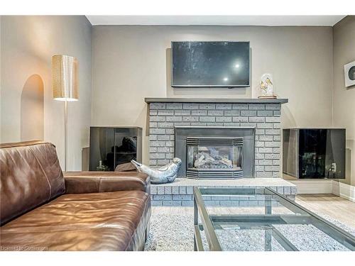 680 Powell Court, Burlington, ON - Indoor Photo Showing Living Room With Fireplace