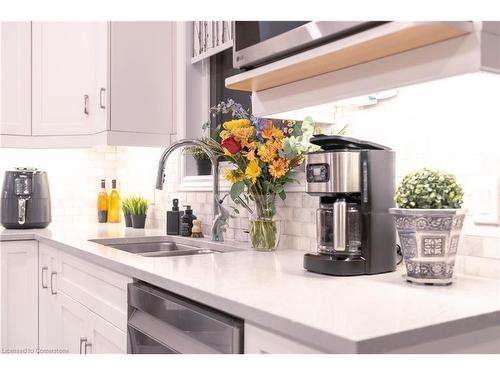 64 Burton Street, Innerkip, ON - Indoor Photo Showing Kitchen With Double Sink