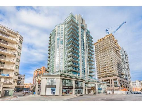 601-360 Pearl Street, Burlington, ON - Outdoor With Balcony With Facade