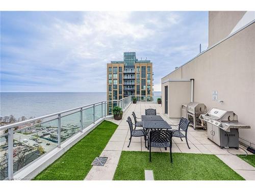 601-360 Pearl Street, Burlington, ON - Outdoor With Body Of Water With Balcony