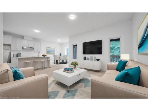 9-242 Mount Pleasant St Street, Brantford, ON - Indoor Photo Showing Living Room