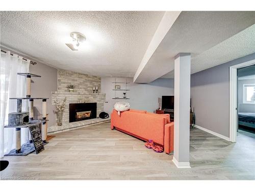 Bsmt-15 Ferguson Drive, Barrie, ON - Indoor With Fireplace