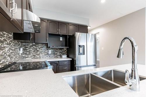 Upper-48 White Sands (Upper) Court, Kitchener, ON - Indoor Photo Showing Kitchen With Double Sink With Upgraded Kitchen