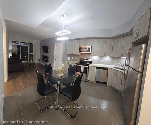 802-560 North Service Road Road, Grimsby, ON - Indoor Photo Showing Kitchen With Stainless Steel Kitchen