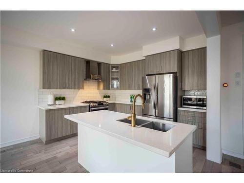 103 Kay Crescent, Fergus, ON - Indoor Photo Showing Kitchen With Stainless Steel Kitchen With Double Sink With Upgraded Kitchen