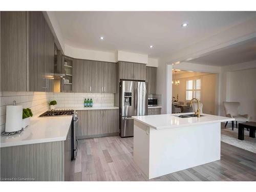 103 Kay Crescent, Fergus, ON - Indoor Photo Showing Kitchen With Stainless Steel Kitchen With Upgraded Kitchen