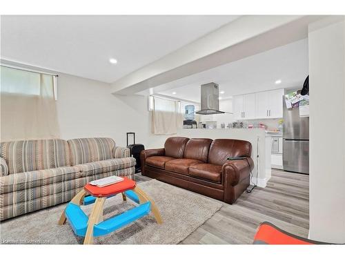 Bsmt-81 Secord Avenue, Kitchener, ON - Indoor Photo Showing Living Room