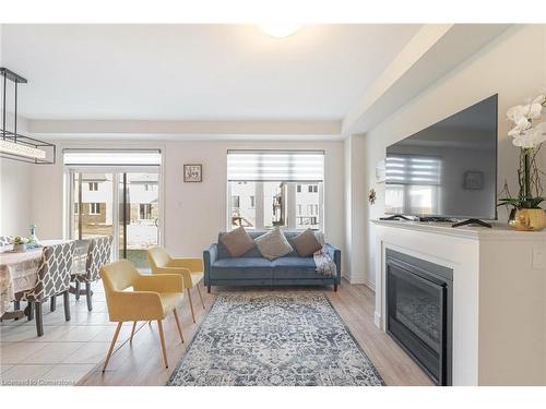 23 Povey Road, Fergus, ON - Indoor Photo Showing Living Room With Fireplace