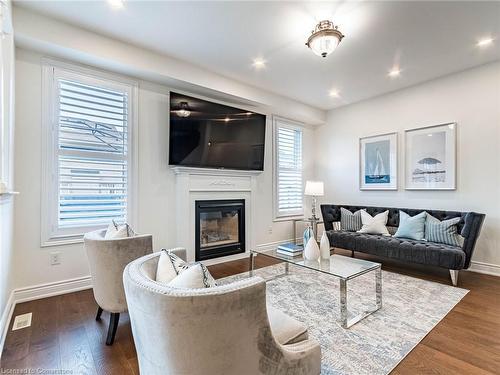 30 Wickson Street, Markham, ON - Indoor Photo Showing Living Room With Fireplace