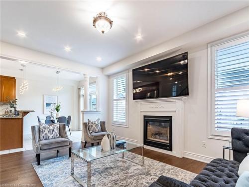 30 Wickson Street, Markham, ON - Indoor Photo Showing Living Room With Fireplace