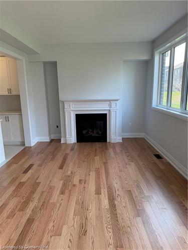 143 Cole Terrace, Woodstock, ON - Indoor Photo Showing Living Room With Fireplace