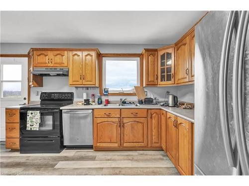 702159 5 Side Road, Chatsworth, ON - Indoor Photo Showing Kitchen With Double Sink