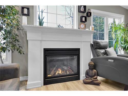 99 Westwinds Drive, London, ON - Indoor Photo Showing Living Room With Fireplace