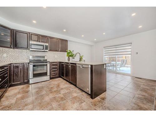 34 Andover Drive, Woolwich, ON - Indoor Photo Showing Kitchen With Stainless Steel Kitchen With Upgraded Kitchen