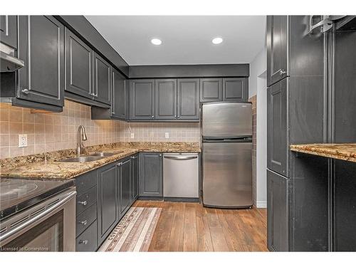 25 Westvillage Drive, Hamilton, ON - Indoor Photo Showing Kitchen With Stainless Steel Kitchen With Double Sink