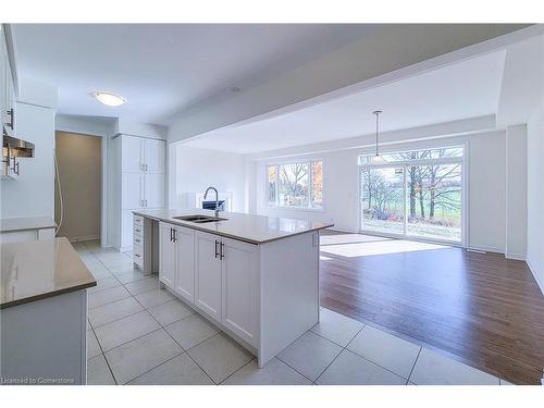 272 Broadacre Drive, Kitchener, ON - Indoor Photo Showing Kitchen With Double Sink