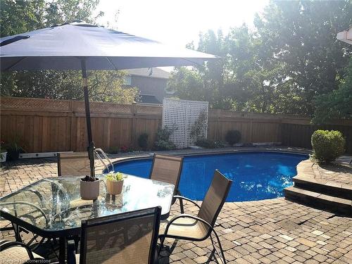 2892 Arlington Drive, Oakville, ON - Outdoor With In Ground Pool With Deck Patio Veranda With Backyard