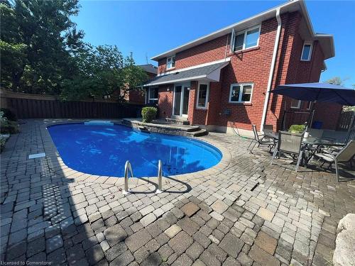 2892 Arlington Drive, Oakville, ON - Outdoor With In Ground Pool With Deck Patio Veranda