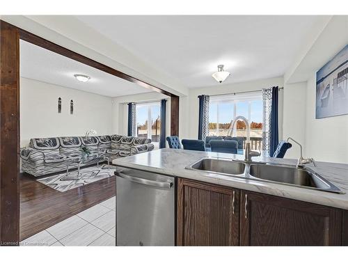 63 Todd Crescent, Dundalk, ON - Indoor Photo Showing Kitchen With Double Sink