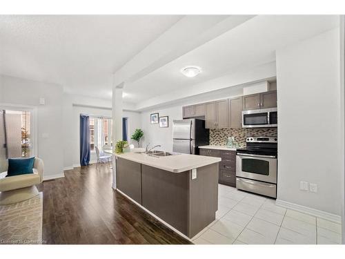 4122 Palermo Common, Burlington, ON - Indoor Photo Showing Kitchen With Double Sink