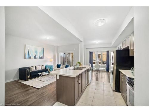 4122 Palermo Common, Burlington, ON - Indoor Photo Showing Kitchen With Double Sink