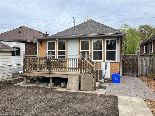 Upper-179 Paradise Road N, Hamilton, ON - Outdoor With Deck Patio Veranda