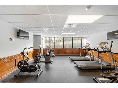 706-50 Elm Drive E, Mississauga, ON - Indoor Photo Showing Gym Room