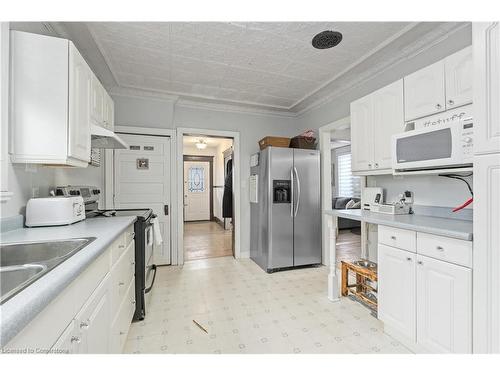 43 Victoria Street, Georgetown, ON - Indoor Photo Showing Kitchen With Double Sink