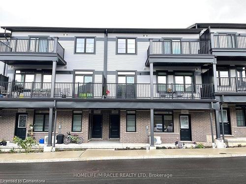 48 Oat Lane Lane, Kitchener, ON - Outdoor With Balcony With Facade