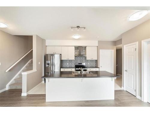 48 Oat Lane Lane, Kitchener, ON - Indoor Photo Showing Kitchen With Stainless Steel Kitchen With Double Sink