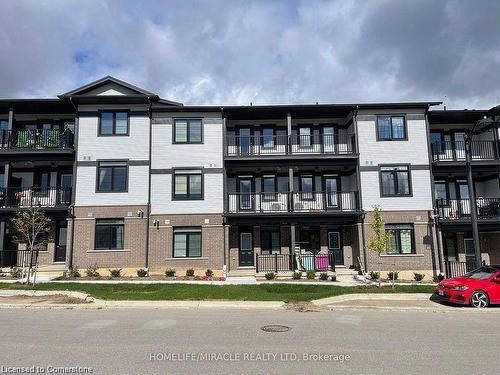 48 Oat Lane Lane, Kitchener, ON - Outdoor With Balcony With Facade