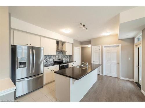 48 Oat Lane Lane, Kitchener, ON - Indoor Photo Showing Kitchen With Stainless Steel Kitchen With Double Sink