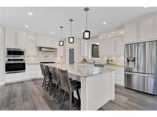 8037 Springwater Road, Aylmer, ON - Indoor Photo Showing Kitchen With Stainless Steel Kitchen With Upgraded Kitchen