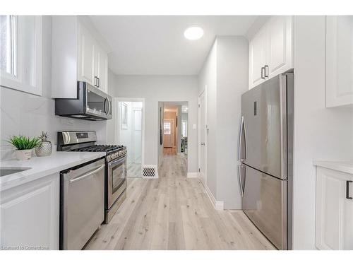 24 Keith Street, Hamilton, ON - Indoor Photo Showing Kitchen With Stainless Steel Kitchen