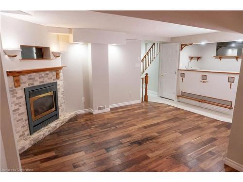 98 Kovac Road, Cambridge, ON - Indoor Photo Showing Living Room With Fireplace