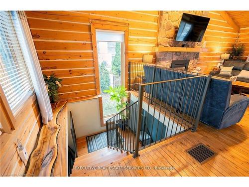 795744 Grey Road 19, The Blue Mountains, ON - Indoor Photo Showing Other Room With Fireplace