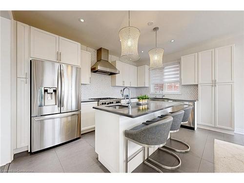 4 Brigham Avenue, Binbrook, ON - Indoor Photo Showing Kitchen With Stainless Steel Kitchen With Upgraded Kitchen