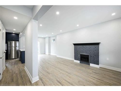 Upper-305 Weir Street N, Hamilton, ON - Indoor With Fireplace