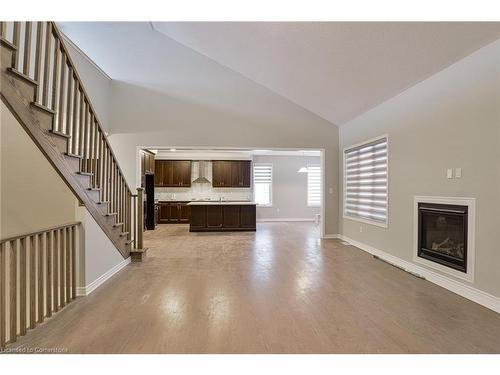 Upper-54 Dyer Crescent, Bracebridge, ON - Indoor Photo Showing Living Room With Fireplace