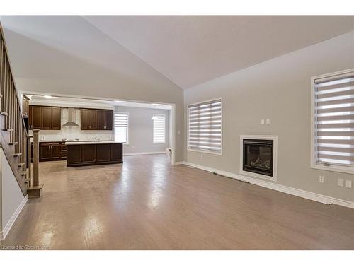 Upper-54 Dyer Crescent, Bracebridge, ON - Indoor Photo Showing Living Room With Fireplace