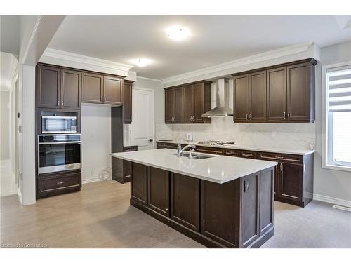 Upper-54 Dyer Crescent, Bracebridge, ON - Indoor Photo Showing Kitchen With Double Sink